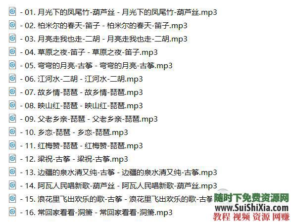 320K無損車載流行MP3音樂舞曲+MP4視頻神曲，共42G幾千首打包分享_趣資料教程資源插圖21