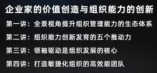 《企業(yè)家的價值創(chuàng)造與組織能力的創(chuàng)新》如何打造一支高效能團隊？_百度云網(wǎng)盤視頻課程插圖