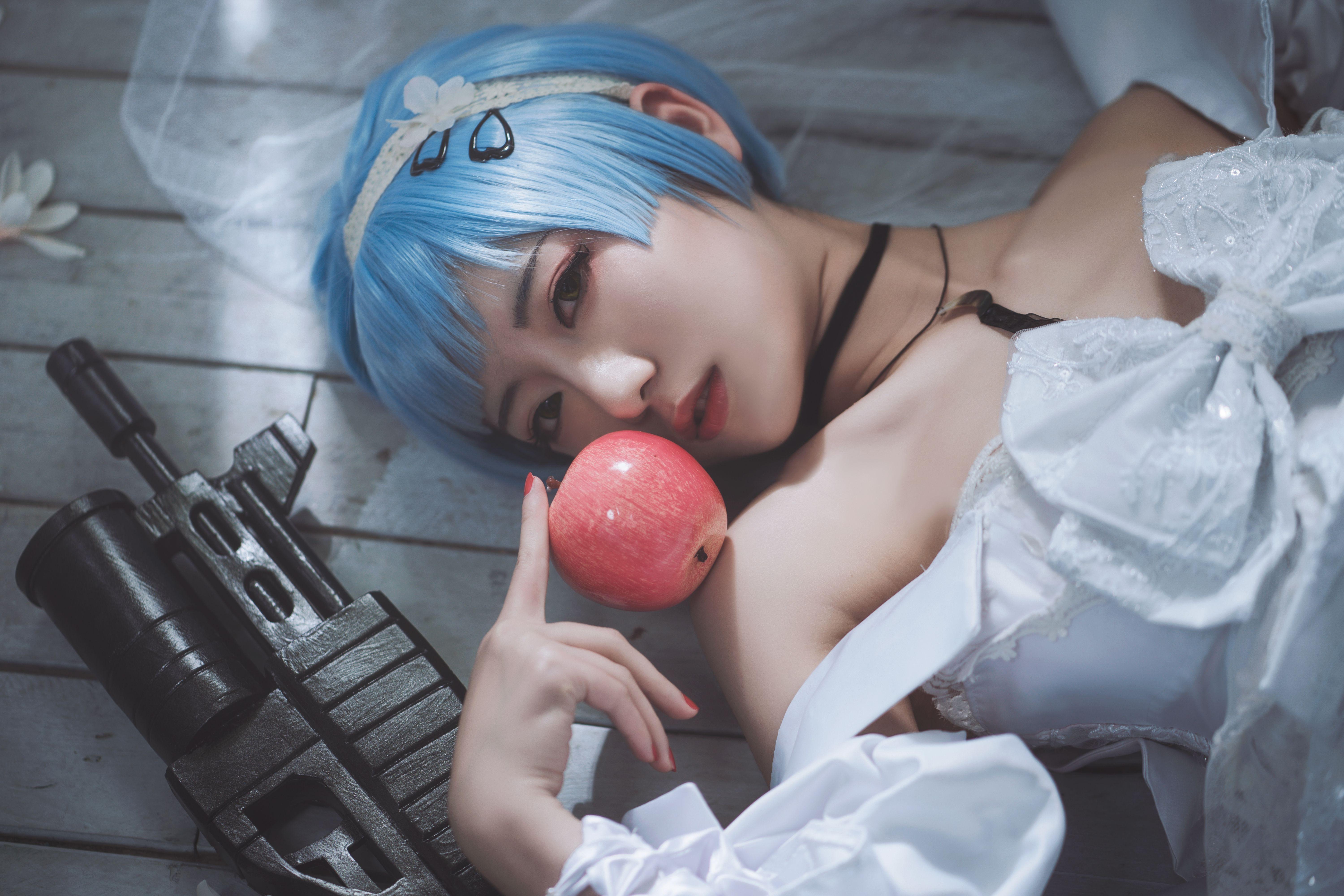 彌音音COSPLAY Zas M21（花之后的情愫）圖插圖