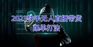 2023快手無人直播帶貨爆單教程，可批量放大操作百度網(wǎng)盤插圖