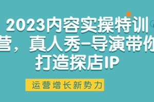 2023內(nèi)容實(shí)操特訓(xùn)營(yíng)，真人秀-導(dǎo)演帶你打造探店IP百度網(wǎng)盤(pán)插圖